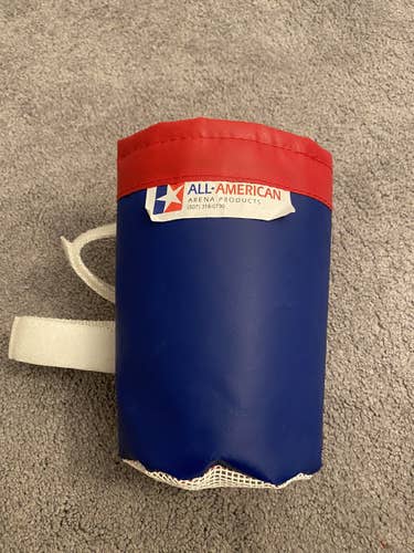 Hockey Goalie Net Velcro Water Bottle Holder, New