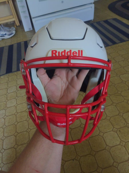 Medium white Riddell SpeedFlex Helmet