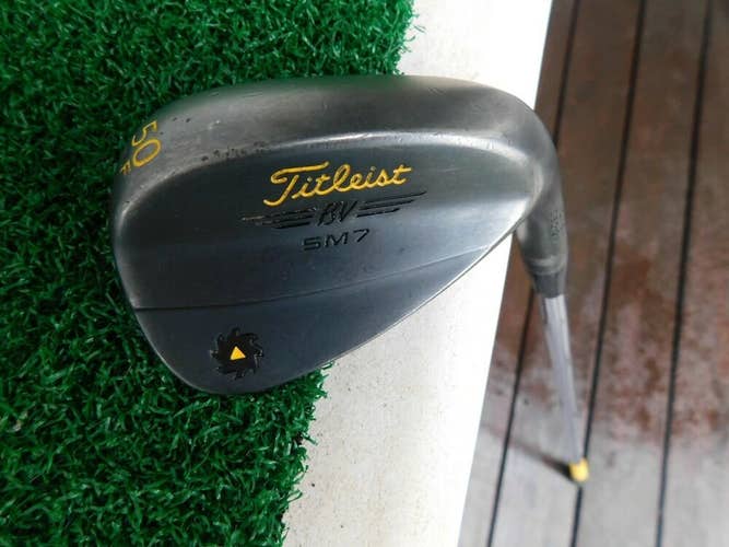 Titleist BV SM7 Black 50* Gap Wedge w/ Titleist Wedge Flex Shaft