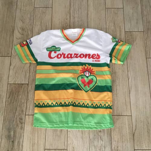 Reno Aces “Los Corazones de Reno”  Greater Nevada Field SGA Jersey