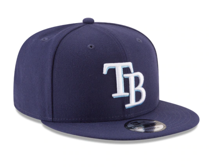 New Era Tampa Bay Devil Rays Off White 9FIFTY Snapback Hat
