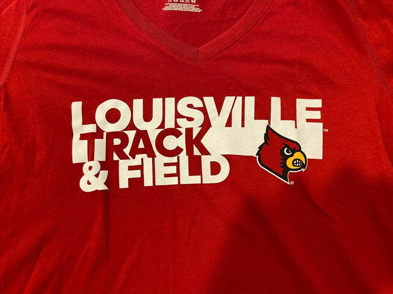 Men's Red Louisville Cardinals Make The Cut T-Shirt Size: Extra Large