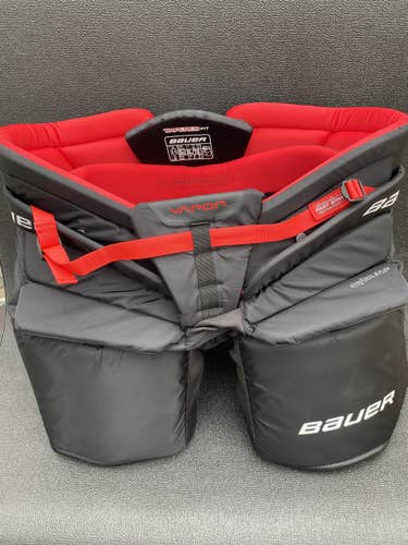Black Senior Used XL Bauer Vapor X2.9 Hockey Goalie Pants