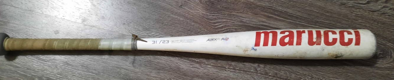 Used Kid Pitch (9YO-13YO) USSSA Certified Marucci Alloy CAT 7 Bat (-8) 23 oz 31"