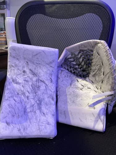 factory mad glove and blocker