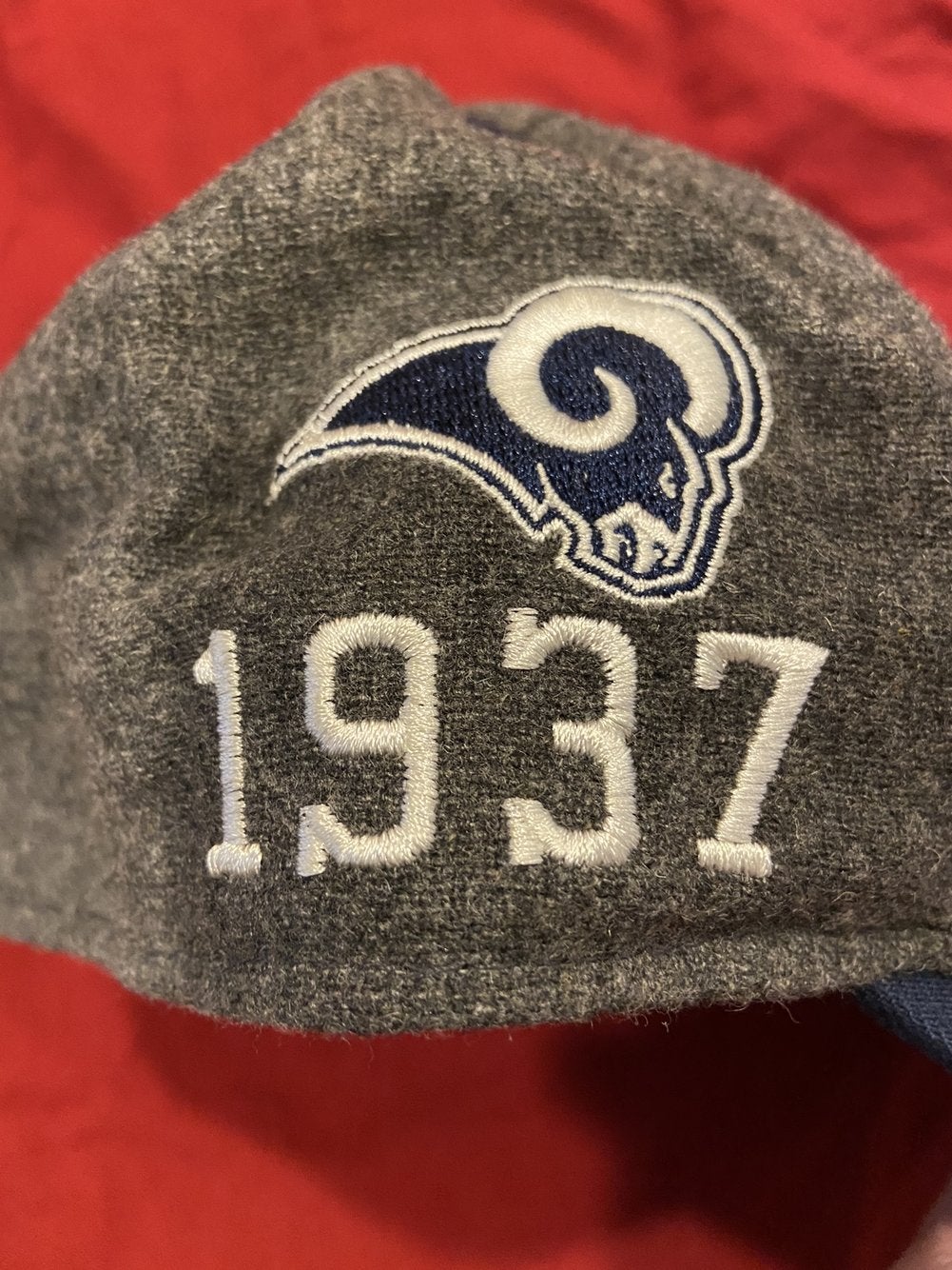 NFL Los Angeles Rams 1937 Established Collection New Era On Field Hat Size  Small-Medium * NEW NWT