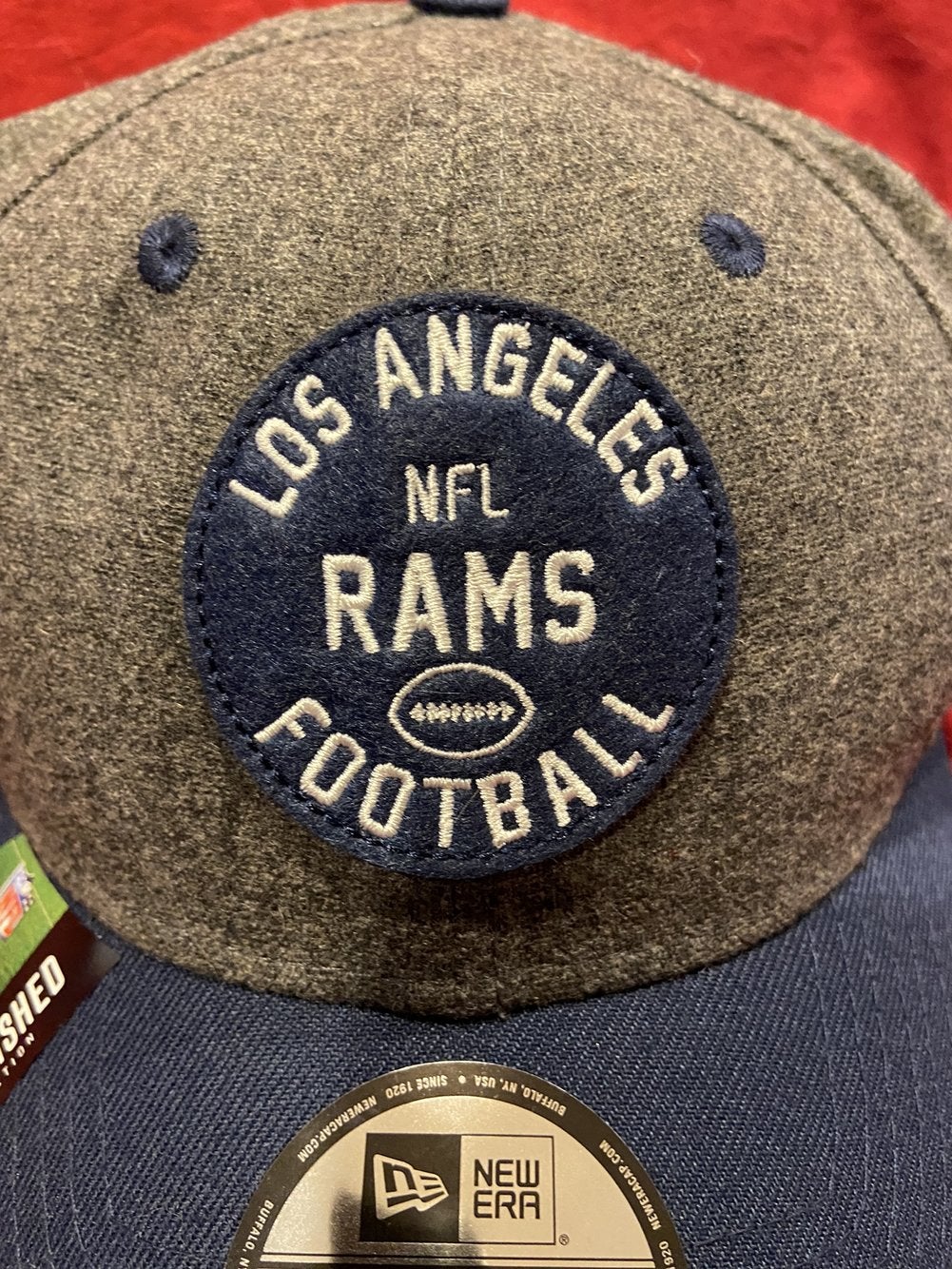 NFL Los Angeles Rams 1937 Established Collection New Era On Field Hat Size  Small-Medium * NEW NWT