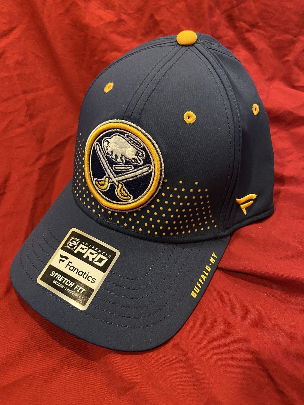 Buffalo Sabres Fanatics Branded Authentic Pro Home Ice Snapback