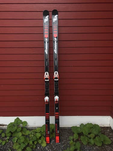 FAST Used Nordica 205 R40 SG Skis w/ 18 DIN Bindings