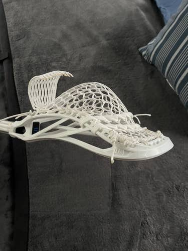 White New Strung Evo 5 Head