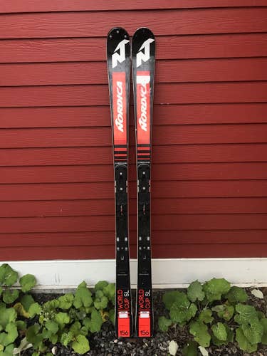 Used 2020 Nordica Racing Dobermann 156cm SL WC Skis Without Bindings