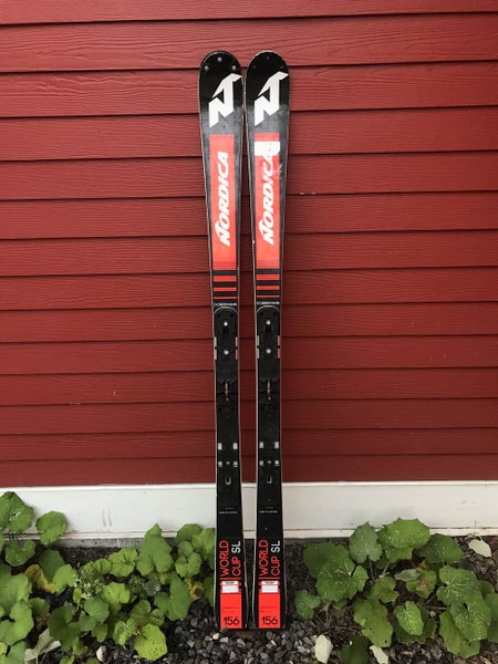 Used 2020 Nordica Racing Dobermann 156cm SL WC Skis Without Bindings