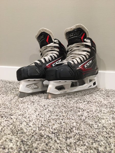 Used CCM Regular Width Size 7 Jetspeed FT480 Hockey Goalie Skates