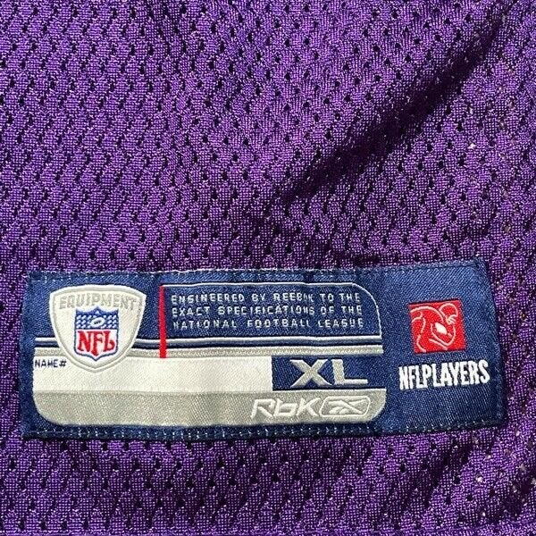 Reebok Minnesota Vikings Peterson Jersey Youth Size XL 18-20 Purple