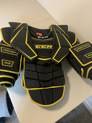 Used Medium CCM  Premier R1.9 Goalie Chest Protector