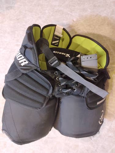 Small/Medium Warrior Ritual X Junior Used Hockey Goalie Pants