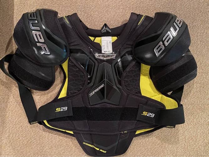 New Senior Large Bauer Supreme S29 Shoulder Pads