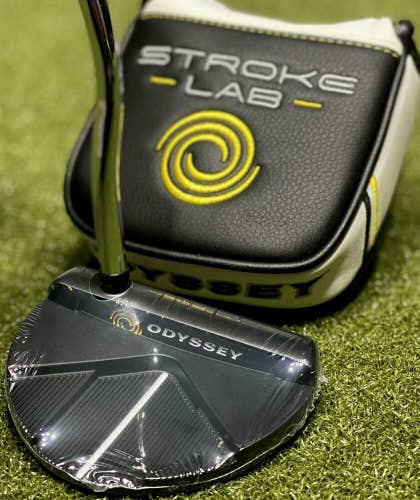 Odyssey Stroke Lab R-Line Arrow Putter w/ Oversize Grip 35" + Cover NEW #82870