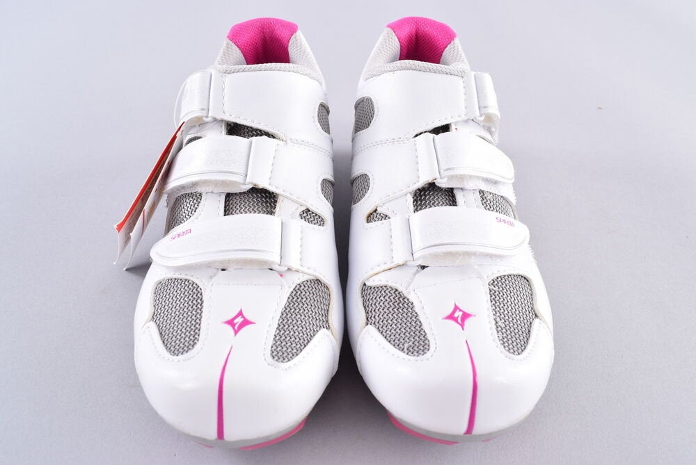 New-Old-Stock Specialized Spirita Women's Road Shoes White w/Pink 37 and 40.5 