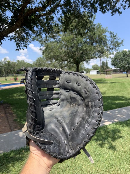 Black High School/College First Base 12.25" Heart of the Hide Baseball Glove