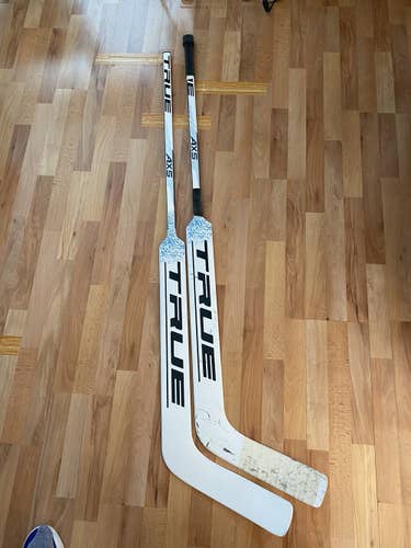 2 Senior True Regular AX5 Goalie Stick P-27 / TC" Paddle