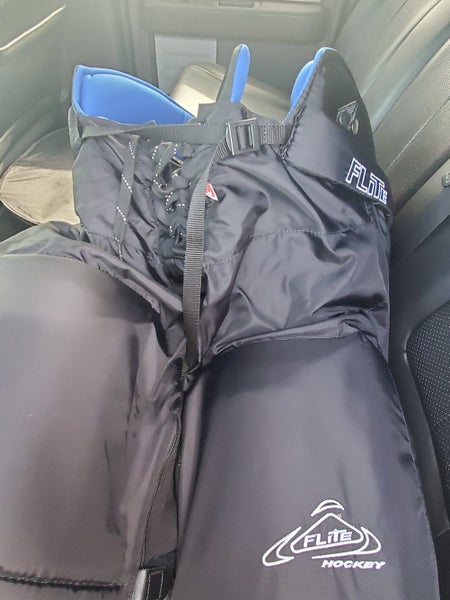 Black Senior New XXL Flite Hockey Pants