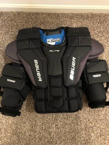 Intermediate Used Medium Bauer Elite Goalie Chest Protector