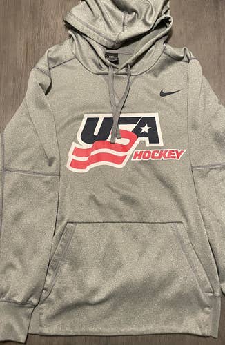 Nike USA Hockey team issued hoodie men’s small