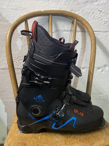 Used Salomon S/LAB MTN Ski Boots Stiff Flex Alpine Touring (size 29.5)