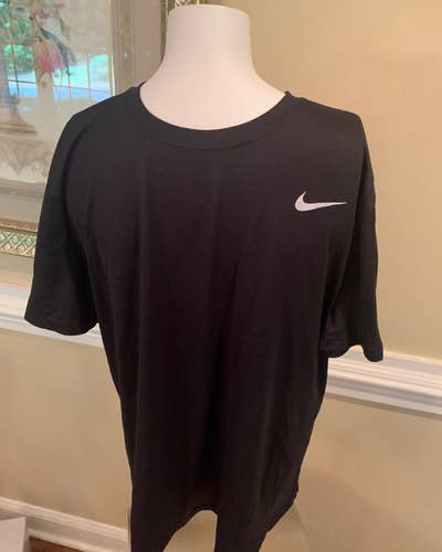 Nike- Black  men’s Drifit Tee