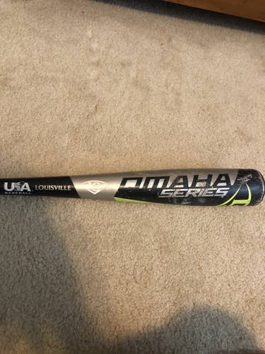 Used  Alloy (-10) 18 oz 28" Omaha 519 Bat