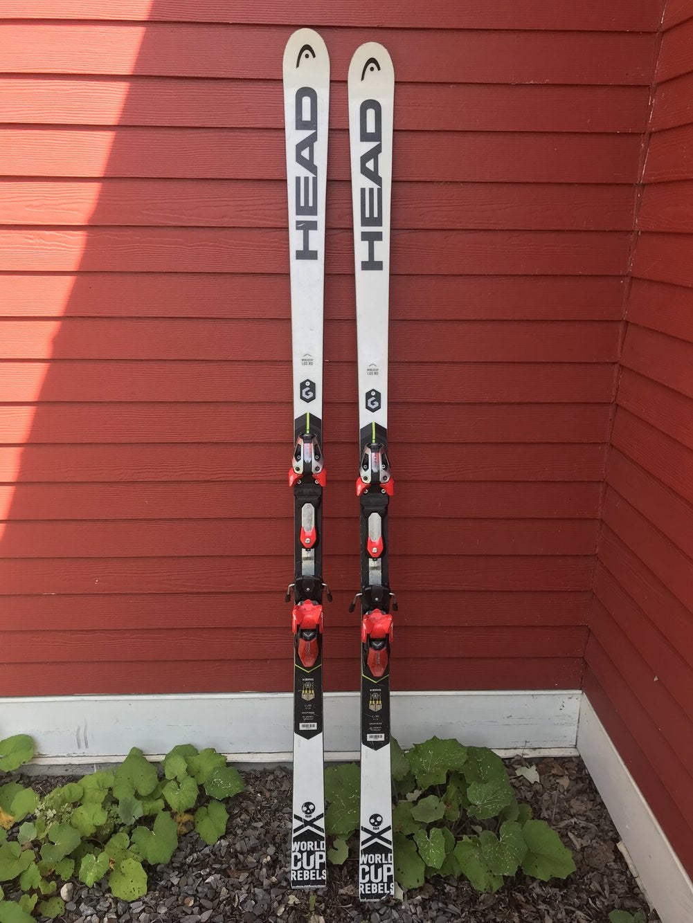 Fast Used HEAD Racing World Cup Rebels 193cm GS RD Skis w