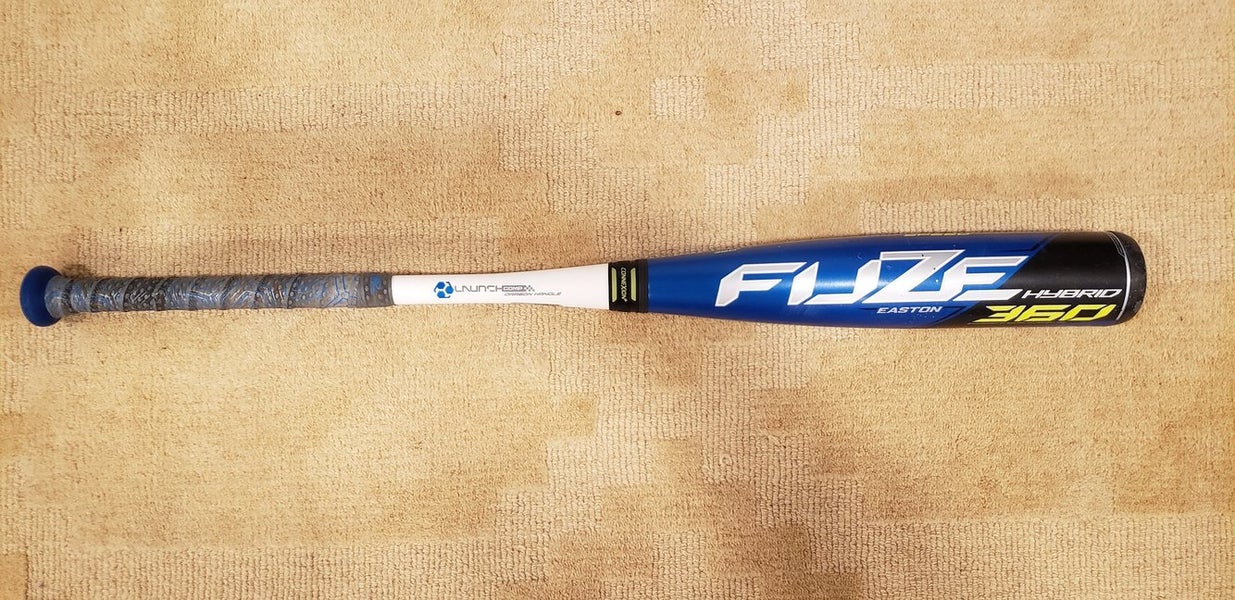 Used Kid Pitch (9YO-13YO) 2021 Easton Hybrid Fuze 360 Hybrid Bat (-10) 20 oz 30"