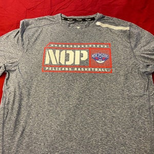 NBA New Orleans Pelicans Team Issued Fanatics 2XL Tall T-Shirt * NWOT NEW