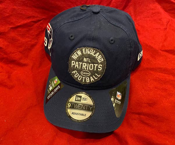 NFL New England Patriots 1960 Established Collection New Era On Field Hat Adjustable * NEW NWT