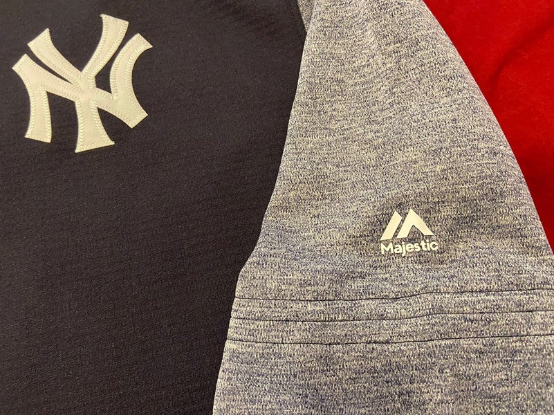Vintage New York Yankees Long Sleeve Shirt Big Logo MLB Major