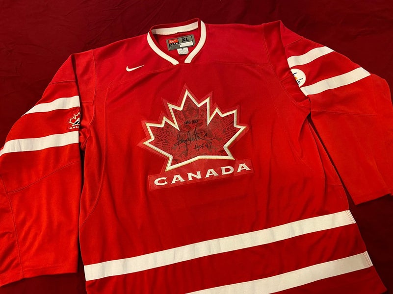 Bryan Trottier Signed / Autographed Team Canada 2010 Vancouver Olympic  Hockey Jersey