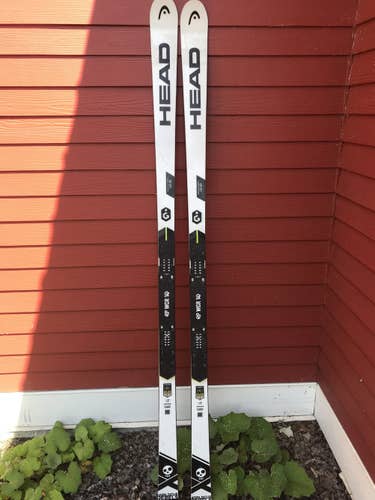 Used 2018 HEAD Racing World Cup Rebels i.GS RD Skis Without Bindings