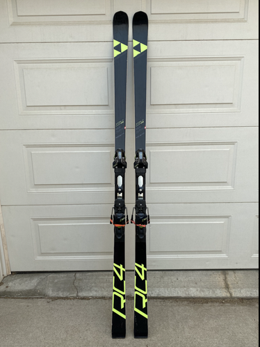 Mens Fischer Racing RC4 World Cup GS Skis with Z20 bindings