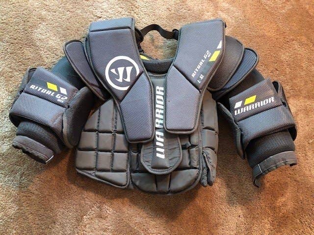 Intermediate L-XL Warrior Ritual G2 Goalie Chest Protector
