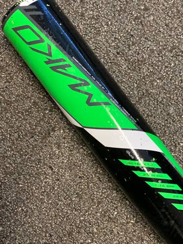 Used Kid Pitch (9YO-13YO) USSSA Certified 2019 Easton Composite Mako Bat (-10) 19 oz 29"