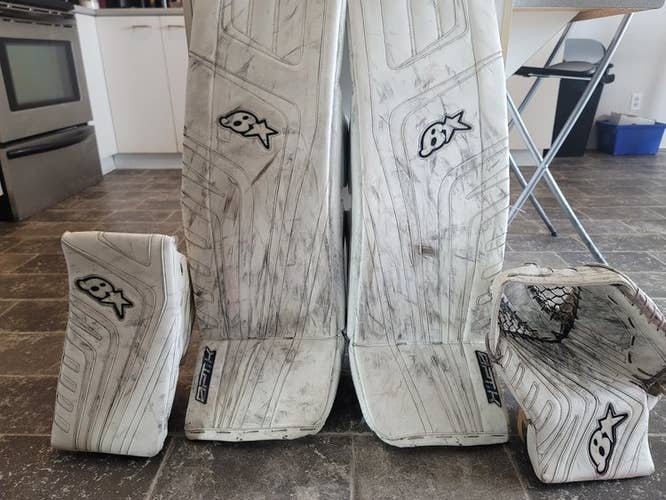 Used 33" Brian's Regular Optik Goalie Full Set