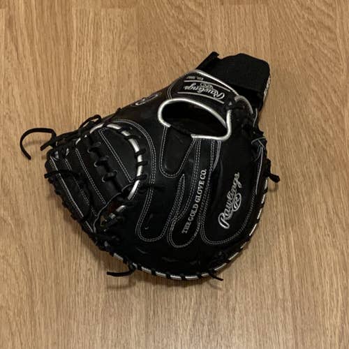 Black Used Catcher's Heart of the Hide 34" Baseball Glove