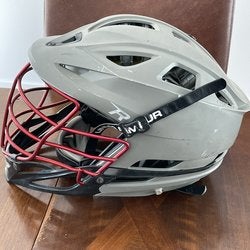 Gray Adult Player's Cascade R Helmet