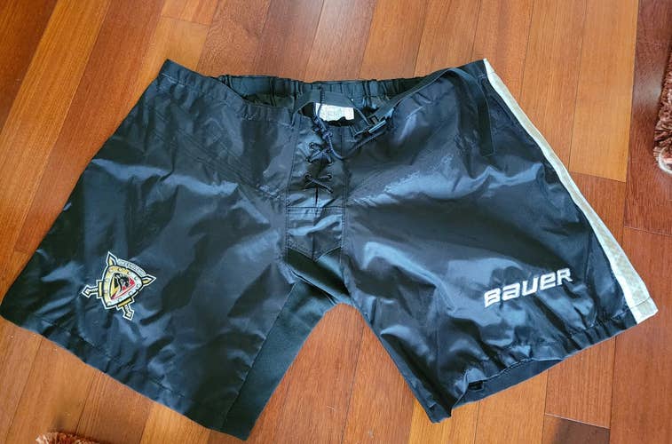 West Kelowna Warriors BCHL Senior Used XL Bauer Pant Shell Pro Stock
