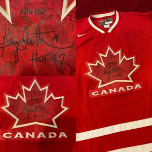 Bryan Trottier Signed / Autographed Team Canada 2010 Vancouver Olympic Hockey Jersey