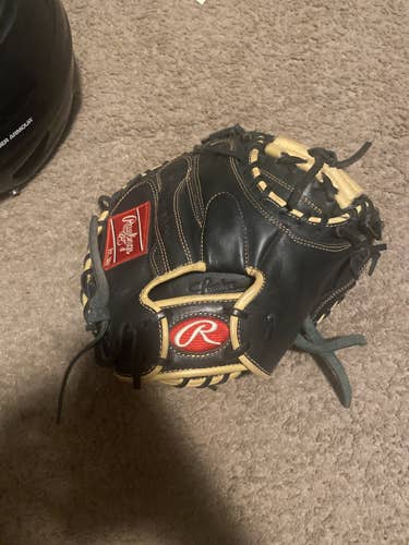Black Adult Right Hand Throw 32.5" Gold Glove Elite Baseball Glove