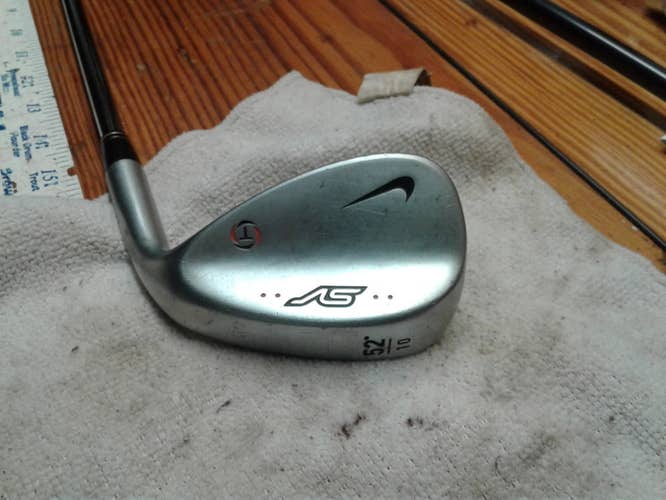 Used Men's Nike Right Handed SV Tour Wedge Regular Flex 52 Degree Steel Shaft
