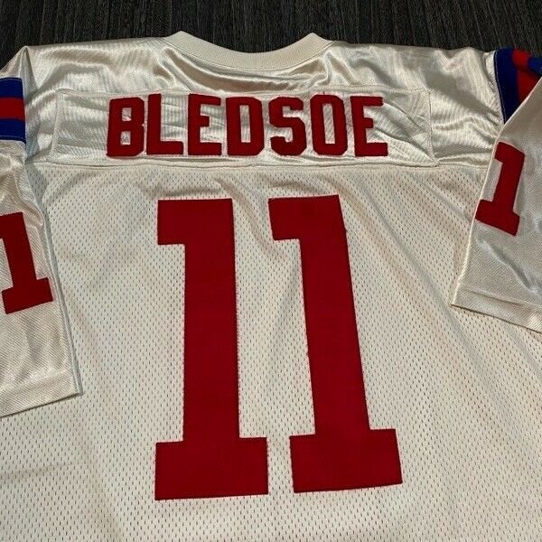 Drew Bledsoe New England Patriots Jersey Mens 3XL NFL Football