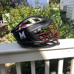 Maryland lacrosse Black Helmet
